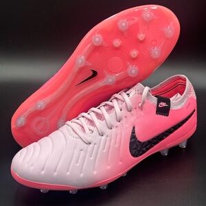 Nike Tiempo Legend 10 ELITE AG Men's Soccer Cleats FN7282-601 Pink